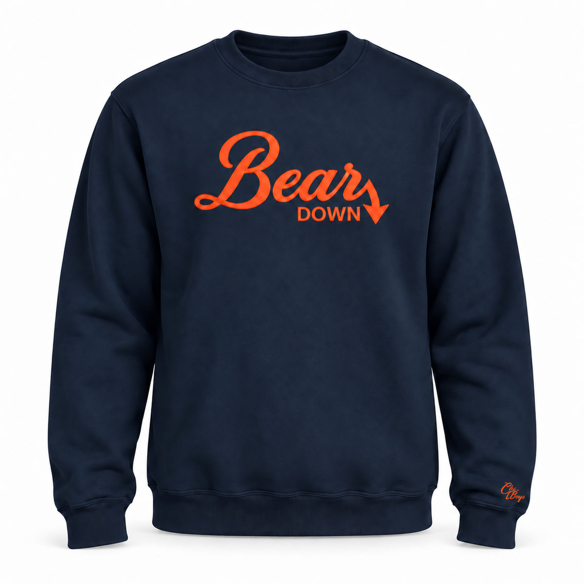 Bear Down Crew (Navy/Orange)