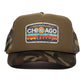 Chicago Surfer Trucker Hat (Army)