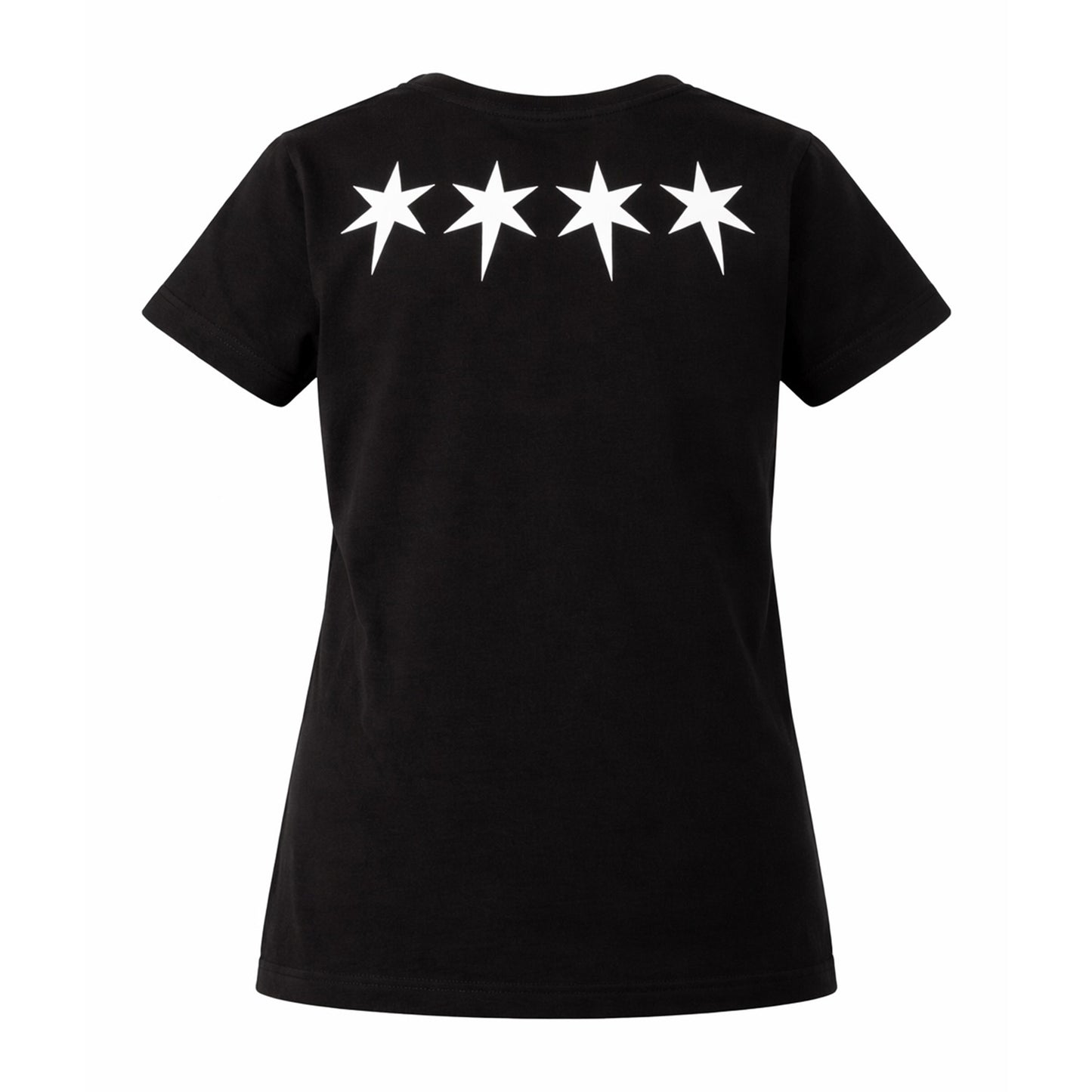 Chicago Block Tee Women's Cut (Black/White)