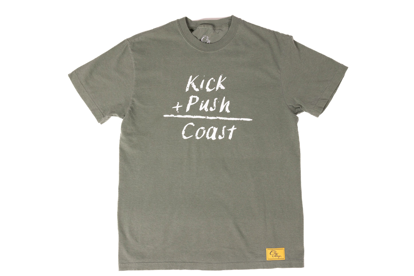 Kick Push Coast Tee (Moss)