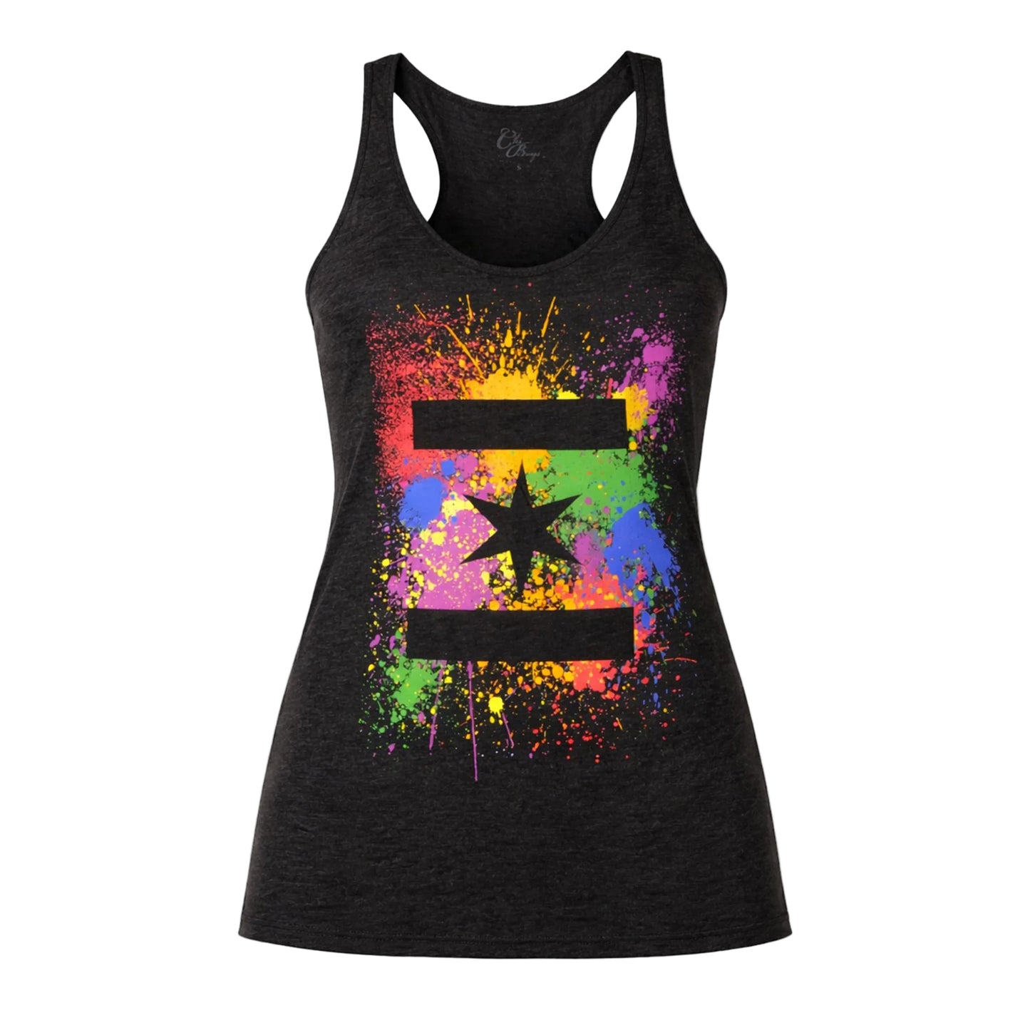 We Are One Star Tank Top Women's Cut (Black)