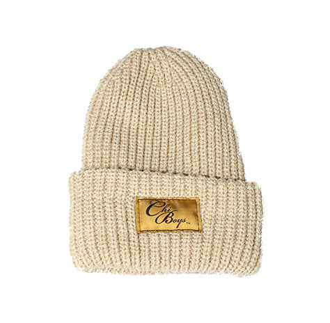 We Are One Star Chunky Beanie (Oatmeal)