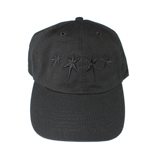 Dripping Stars Dad Hat (Blacked Out)