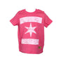 We Are One Star Kids Tee (Vintage Pink)