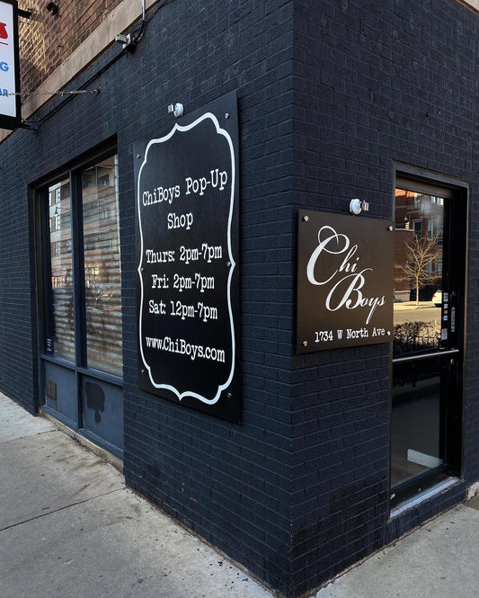 ChiBoys Pop Up Shop Hours