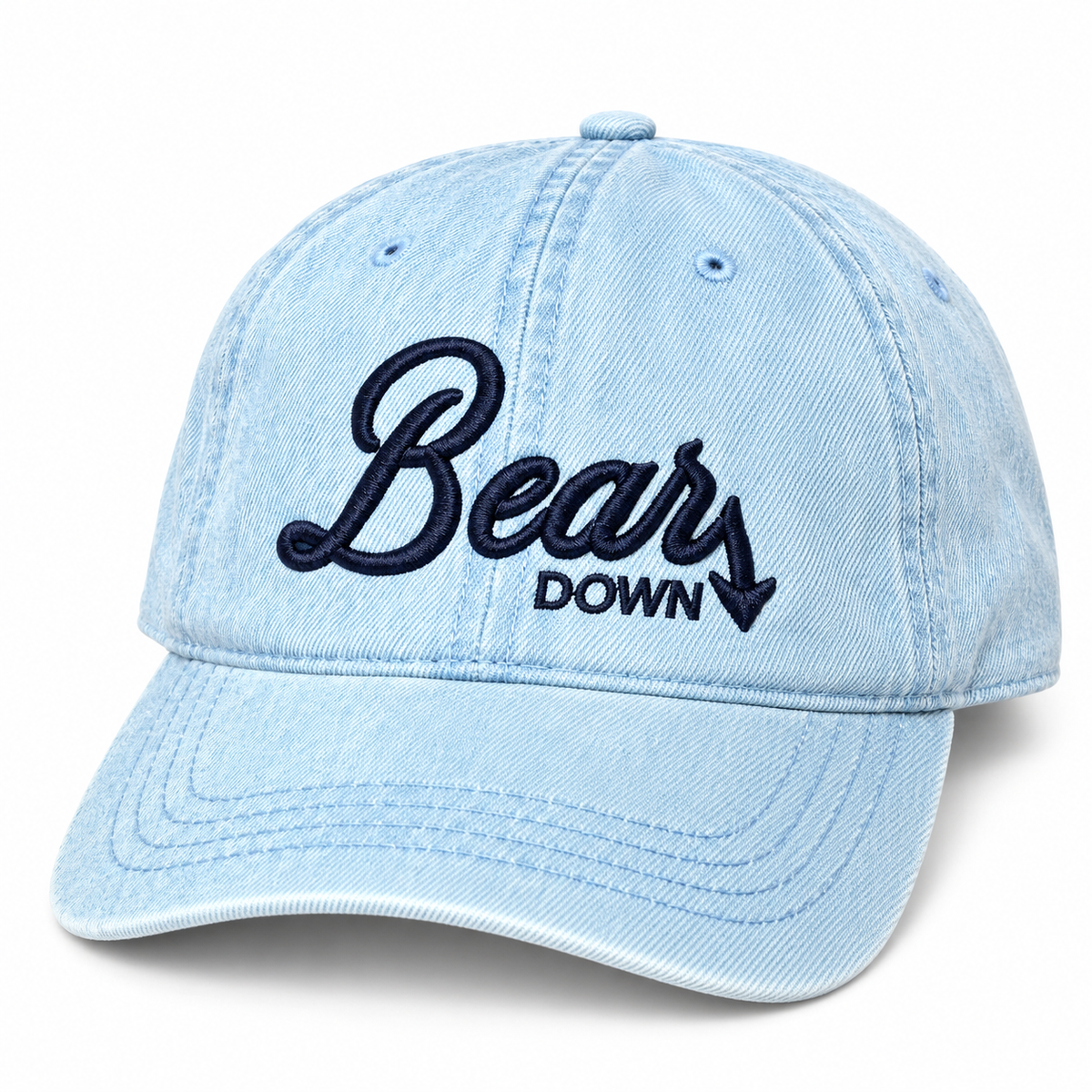 Bear Down Dad Hat (Denim/Navy)