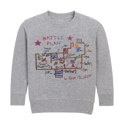 Battle Plan Sweatshirt YOUTH (Grey)