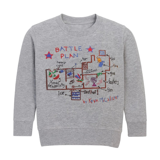 Battle Plan Sweatshirt YOUTH (Grey)