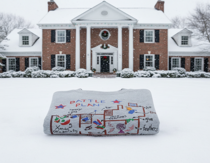 Battle Plan Sweatshirt YOUTH (Grey)