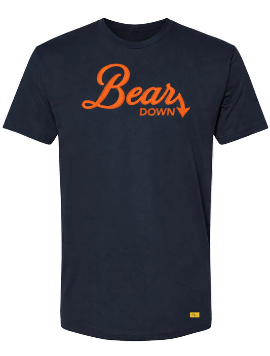 Bear Down Tee (Navy)