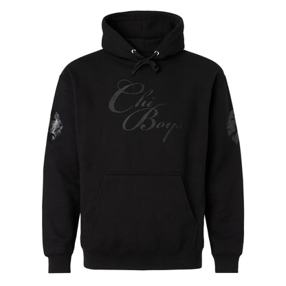 ChiBoys Logo Hoodie (Black/Black)