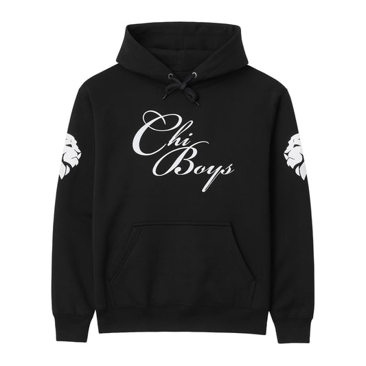 ChiBoys Logo Hoodie (Black/White)