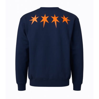 Chicago Block Crew (Navy/Orange)
