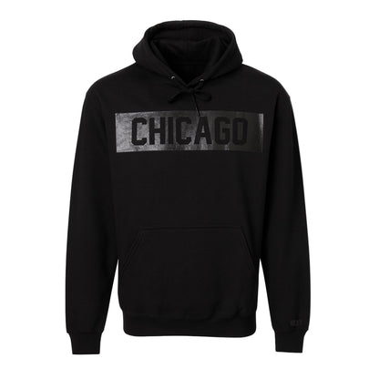 Chicago Block Hoodie (Blacked Out)