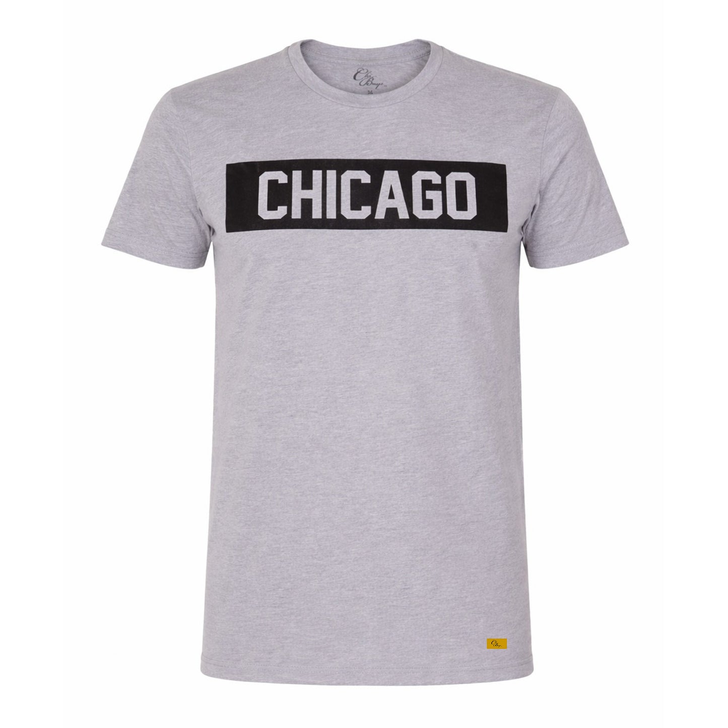 Chicago Block Tee (Grey/Black)