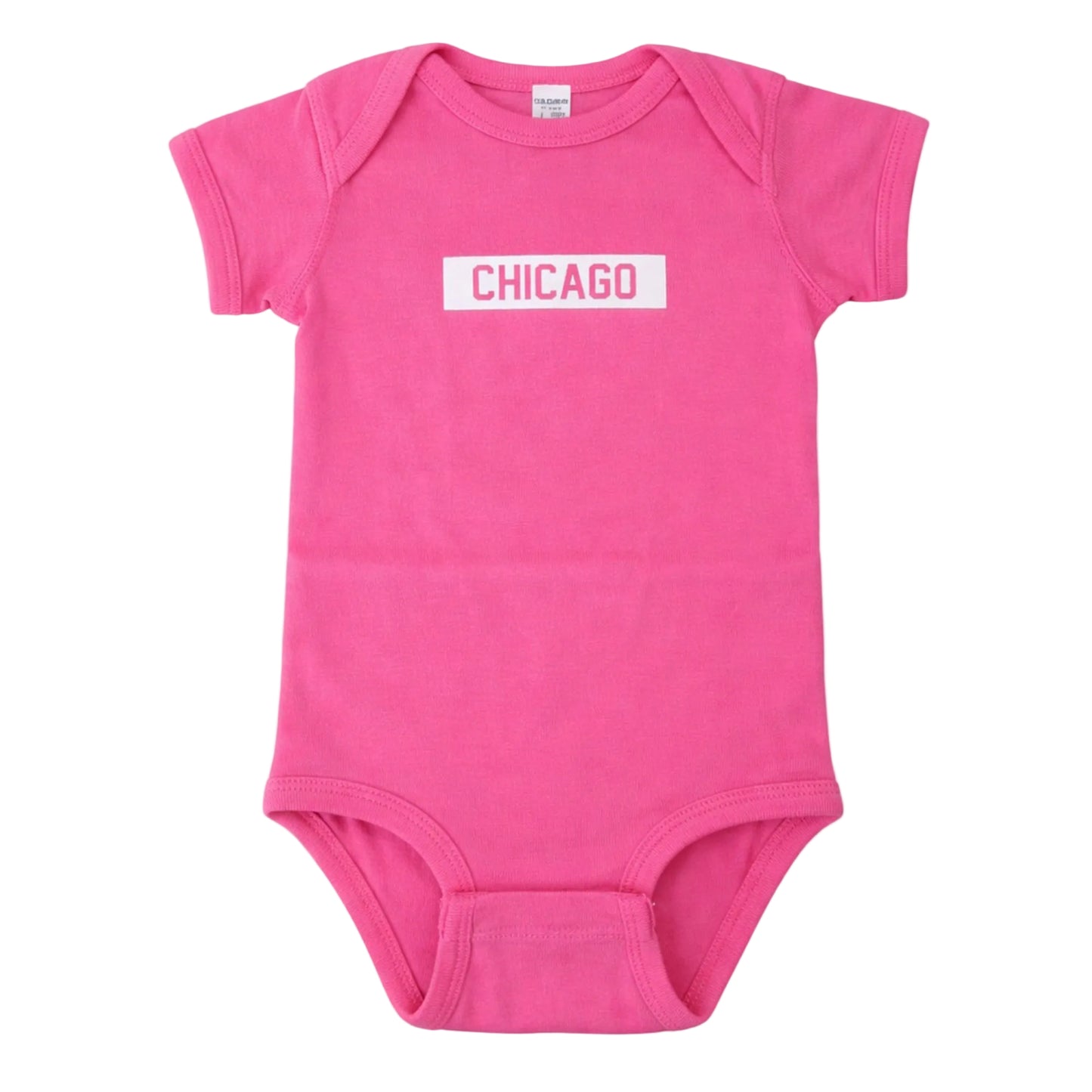 Chicago Block Onesie (Pink)