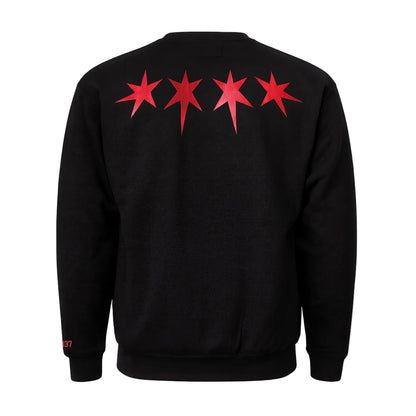 Chicago Block Crew (Black/Red)