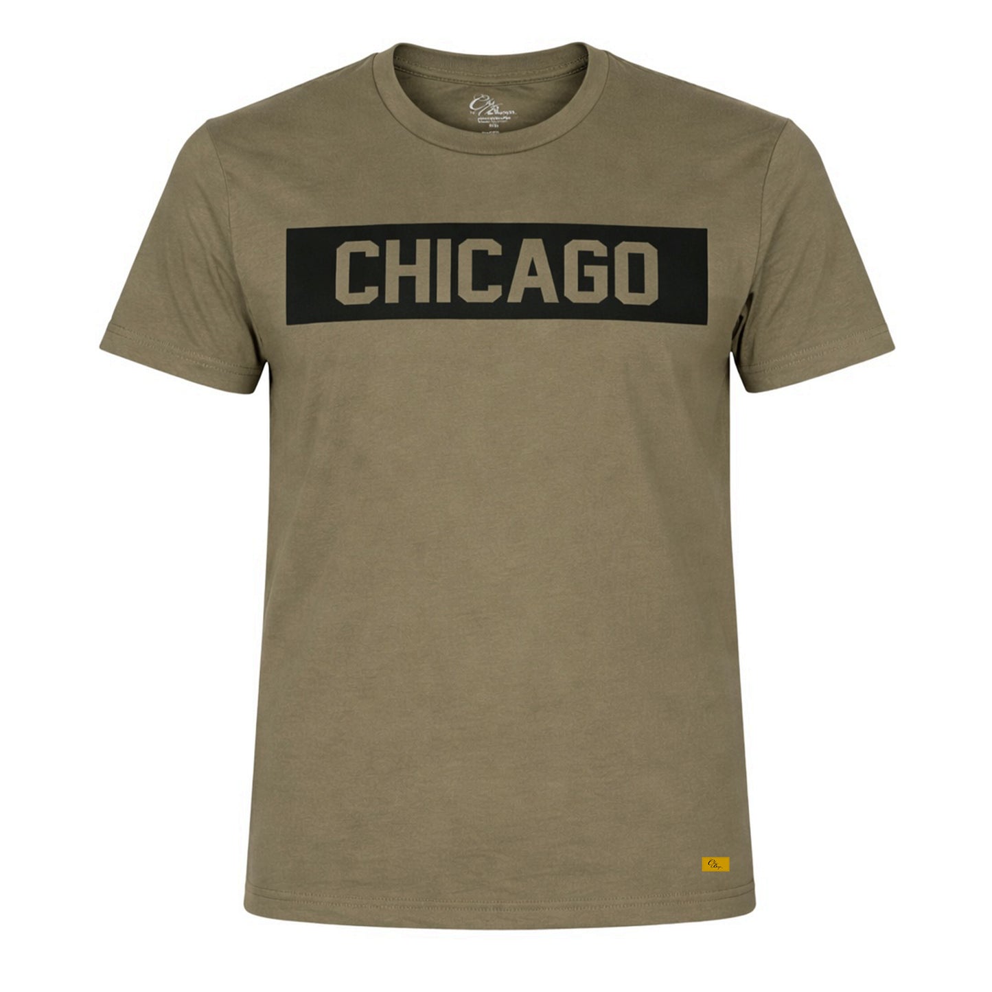 Chicago Block Tee (Army)