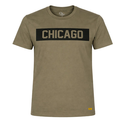 Chicago Block Tee (Army)