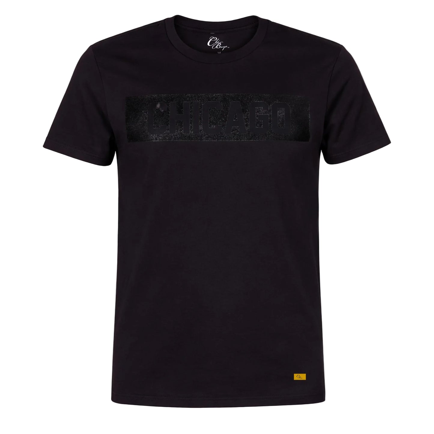 Chicago Block Tee (Blacked Out)