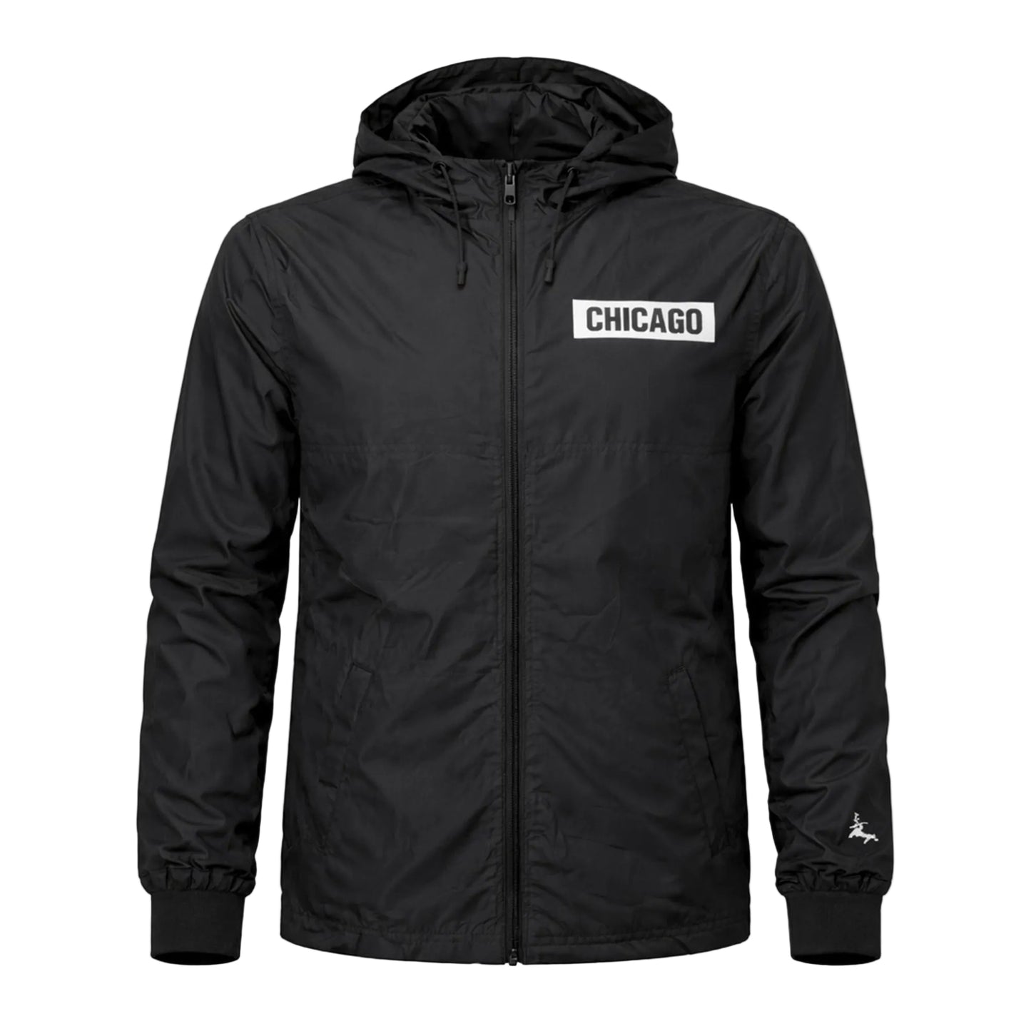 Chicago Block Windbreaker (Black)