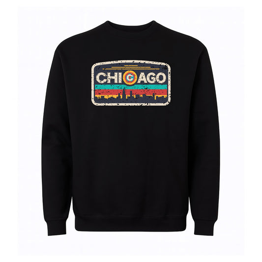 Chicago Surfer Sweatshirt (Black)