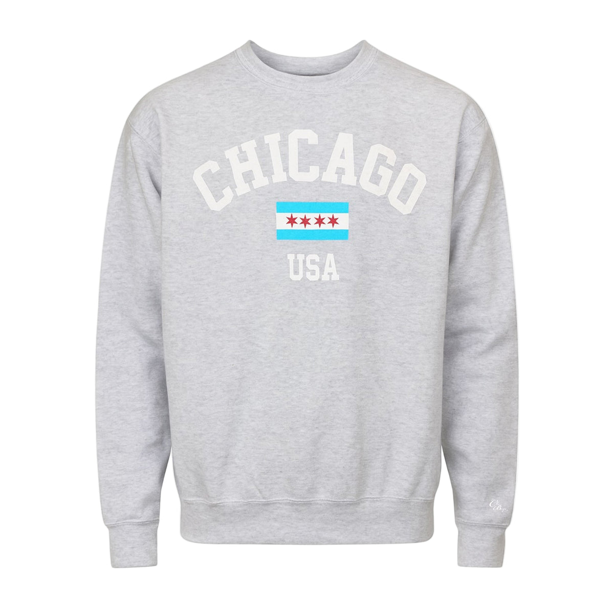 Chicago USA Crew (Grey) – ChiBoys LLC
