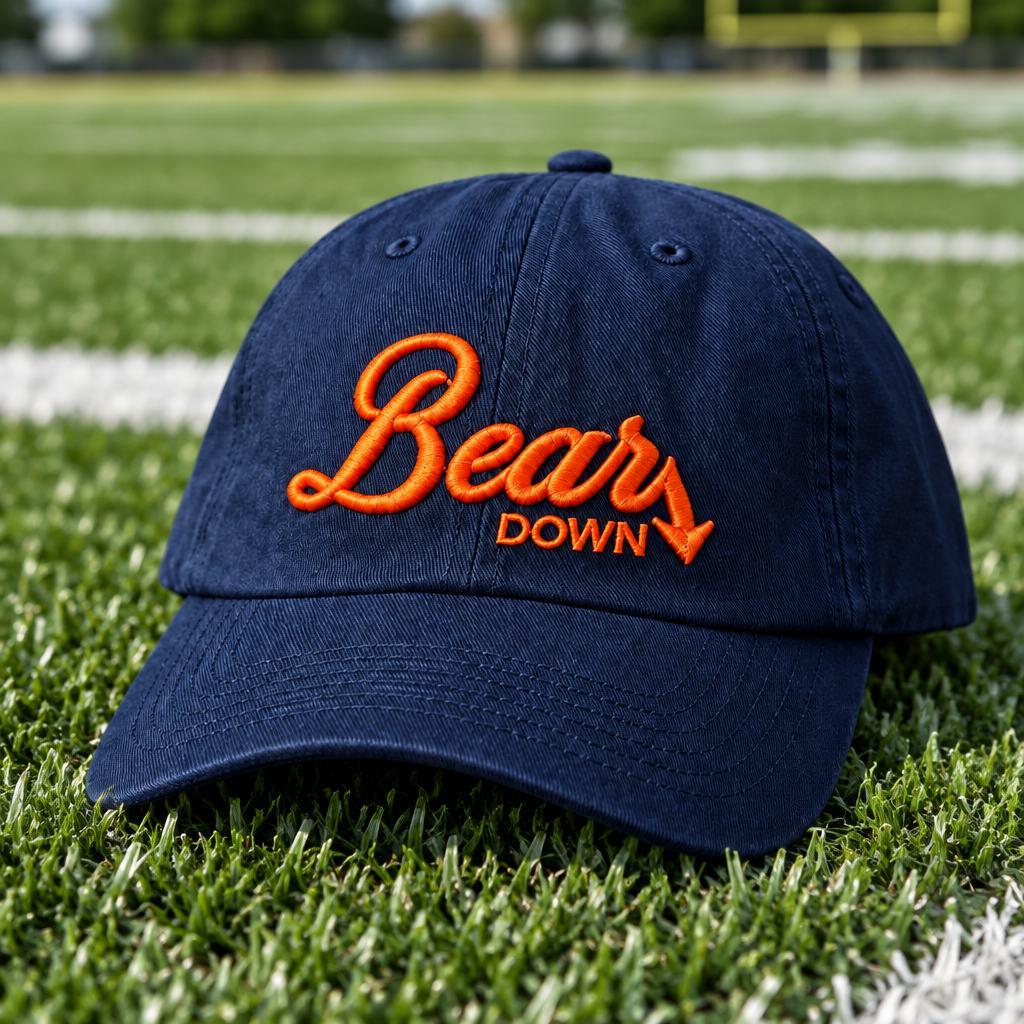 Bear Down Dad Hat (Navy)