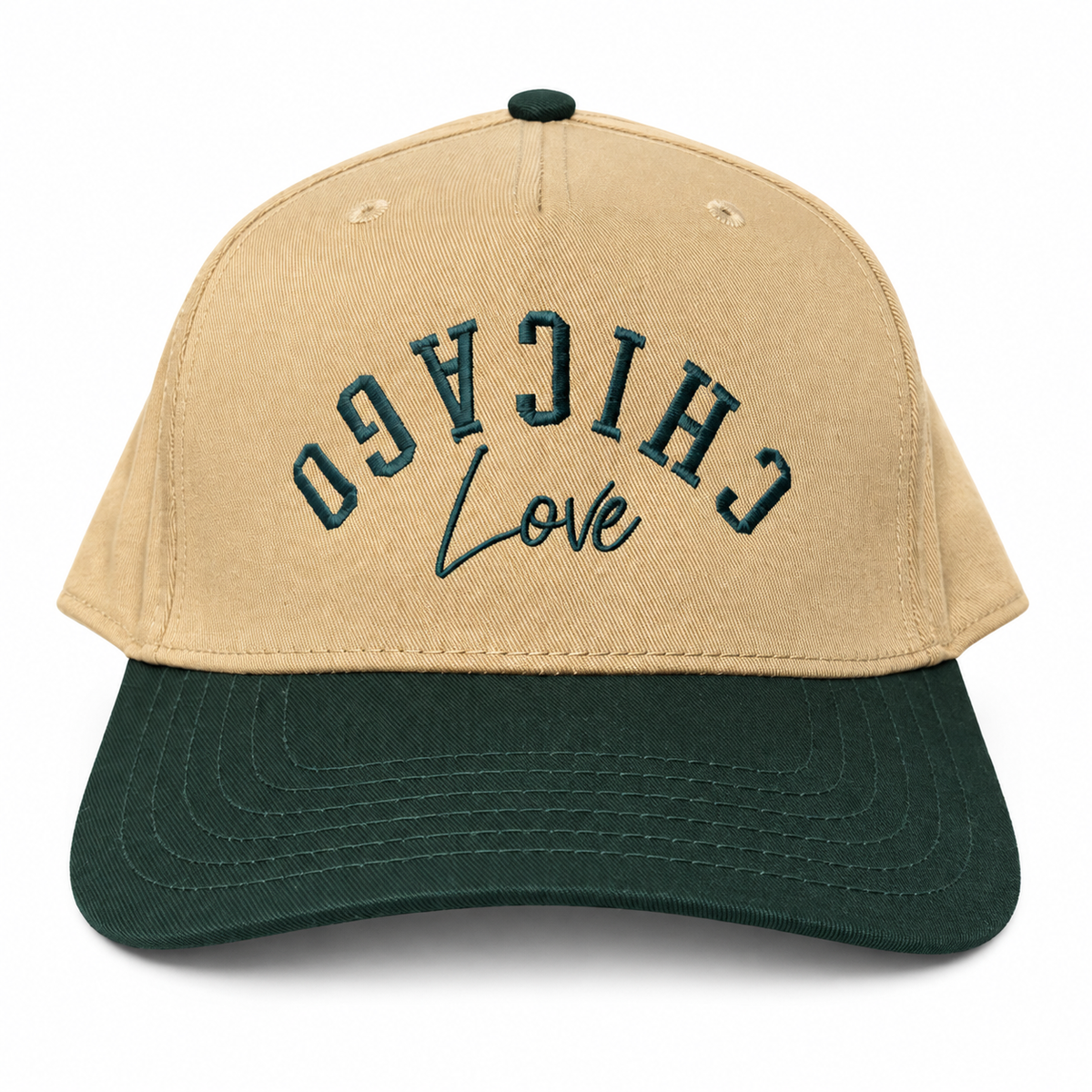 Chicago Love Snapback Two Tone (Red/Black)