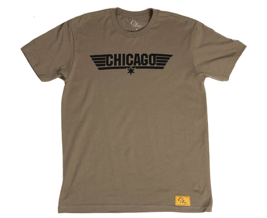 Top Gun Chicago Tee (Army)