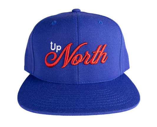 Up North Snapback Hat (Royal)