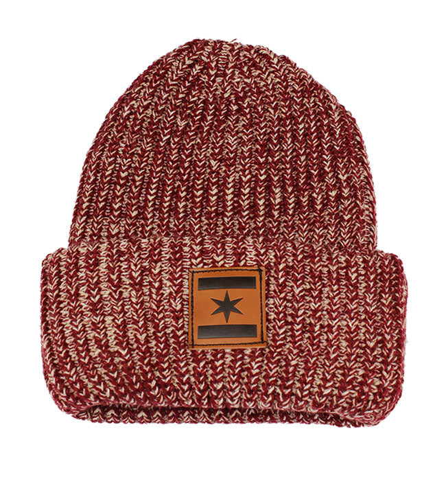 We Are One Star Beanie (Maroon 5)