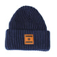 We Are One Star Beanie (Navy Knit)