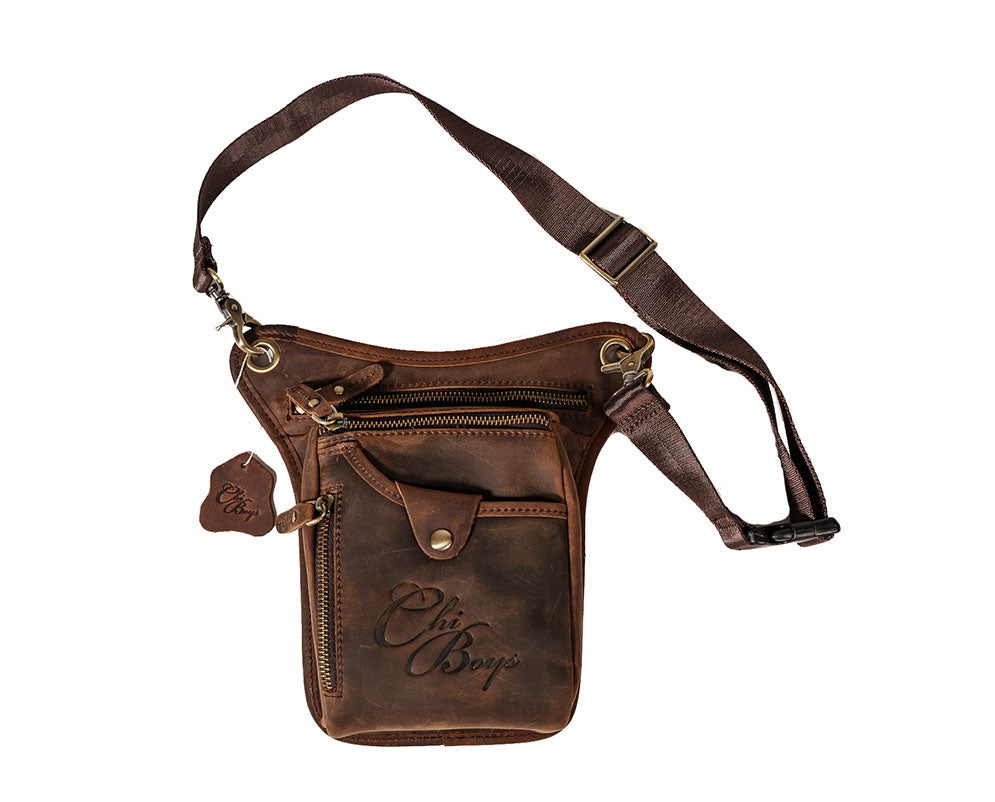 ChiBoys Leather Satchel (Brown)