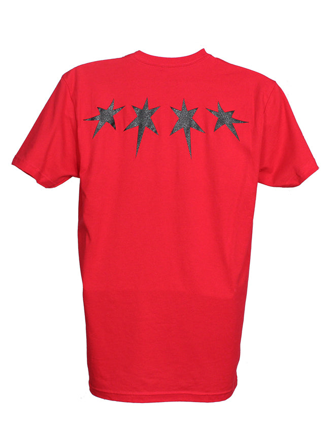 Chicago Tee (Red/Black)