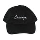 Classy Chicago. Period Dad Hat (Black)