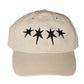 Dripping Stars Dad Hat (Tan)
