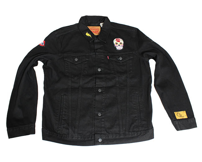 ChiBoys Custom Denim Jacket (Day of The Dead)