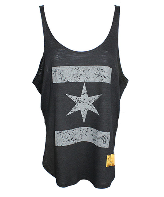 We Are One Star Tank (Black/Grey)