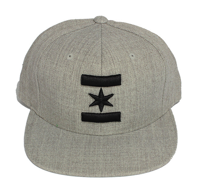 We Are One Star Snapback (Cement)