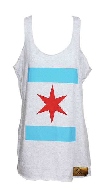 We Are One Star Tank (Heather White)