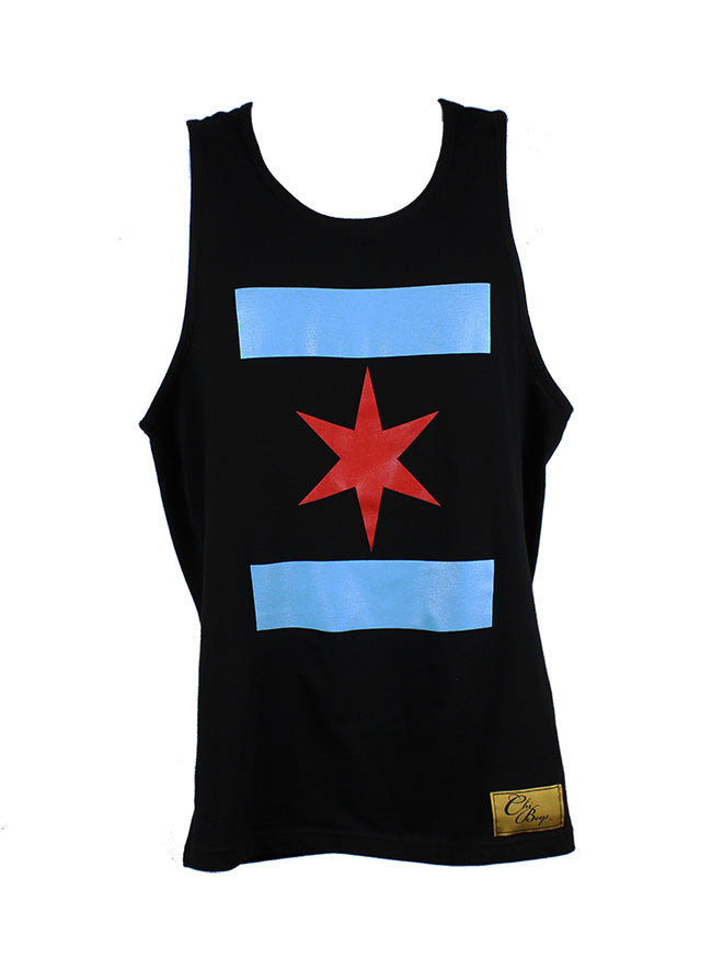 We Are One Star Tank (Black)