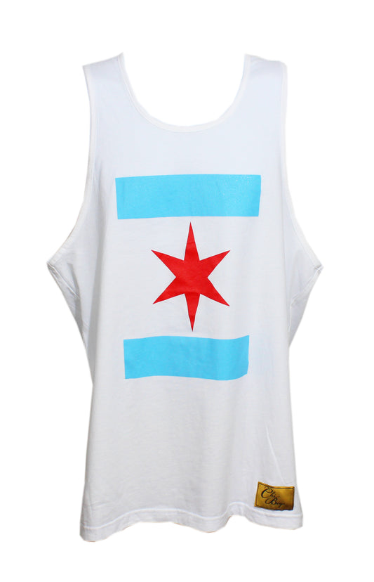 We Are One Star Tank (White)